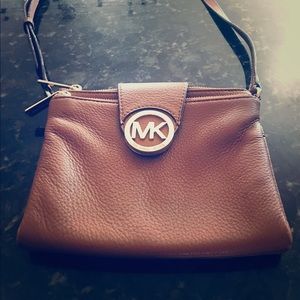 MK Fulton Leather Crossbody.